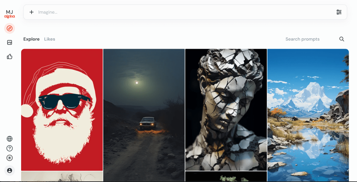 Midjourney Alpha is here with AI image generations on the web
